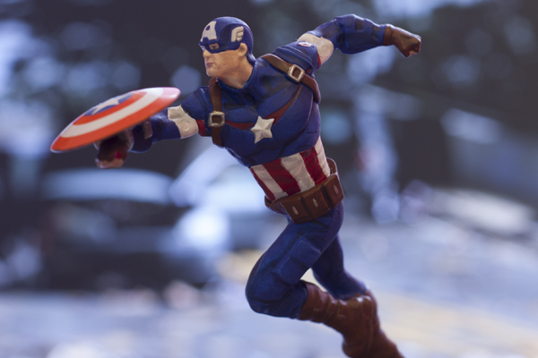figurine avengers captain america